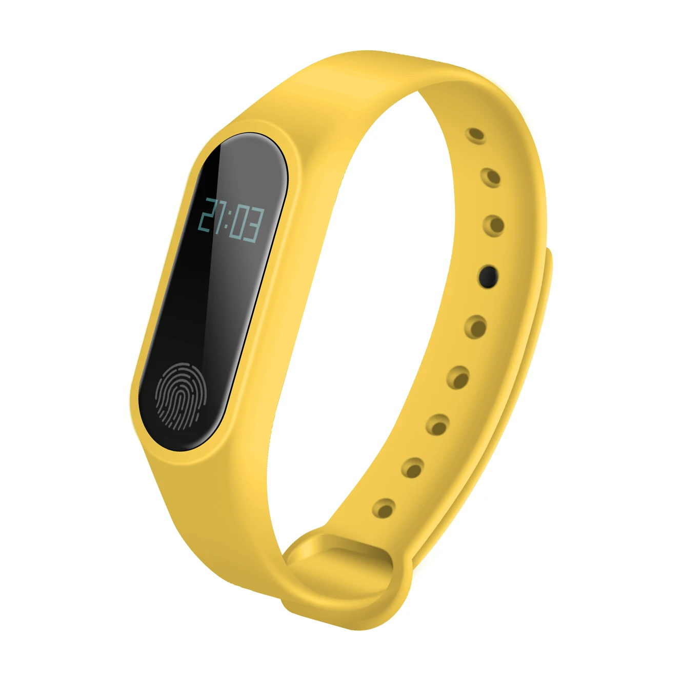 50 шт./лот Водонепроницаемый IP67 M2 смарт-браслет монитор сердечного ритма Фитнес трекер Bluetooth Смарт Браслет для iOS и Android спортивные Smartband - Цвет: yellow