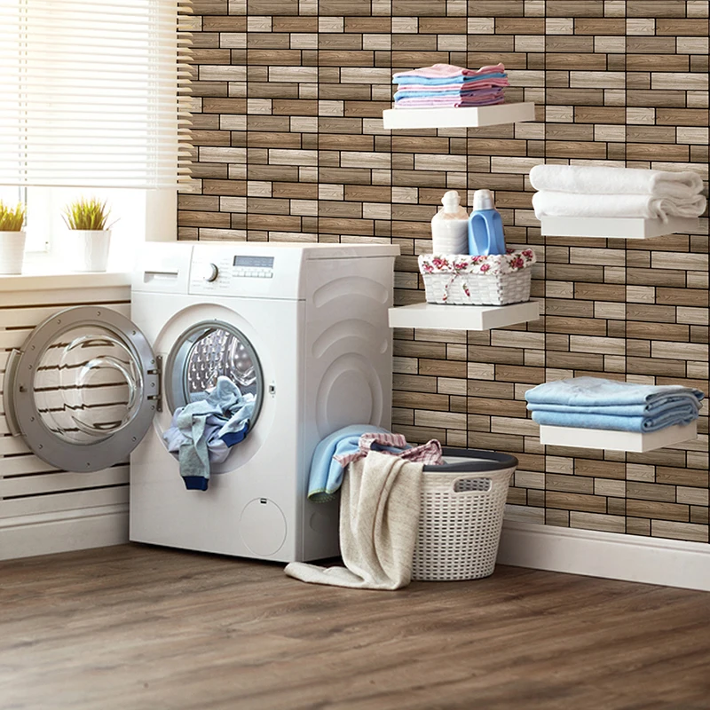 PVC 3D Brick Home Decor Self Adhesive Wallpaper for Living Room Kitchen Backsplash Tile Wall Stickers Bedroom Decor Wall Decals PVC 3D Brick Home Decor Self Adhesive Wallpaper for Living Room Kitchen Backsplash Tile Wall Stickers Bedroom Decor Wall Decals