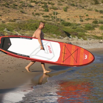 

AQUA MARINA 2019 year Atlas Stand Up Paddle Board Inflatable Surfing board including Oar ,Pump ,Carrybag ,Repair Patch