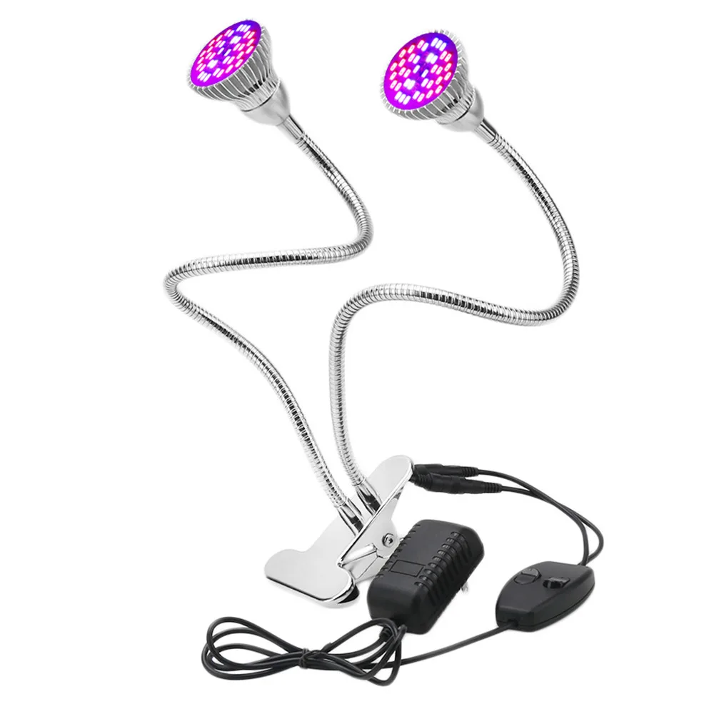 

Full Spectrum LED Grow Light Hydroponics Plant Growth Lamp for Indoor Desktop Plants With 360 Degree Flexible Adjustable