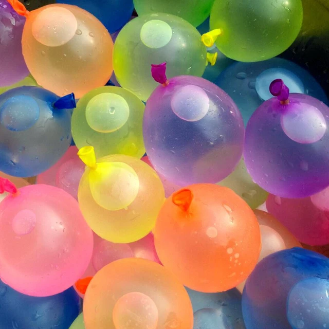 Globos pequeños de látex para fiestas, globos redondos multicolor de estilo  polo de agua, para boda