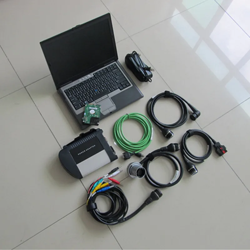  D630 pc + MB Star C4 SD conectar + HDD 20197 sistema completo de diagnóstico de Software compacto 4