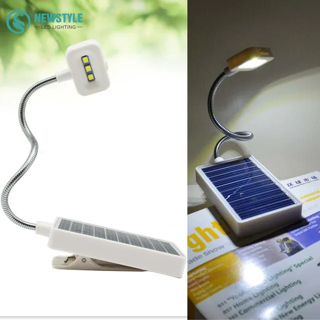Desktop Portable Led Solar Light Saving Table Lamp Clip On Desktop Portable Led Solar Light Saving Table Lamp Clip On Book Usb Charging