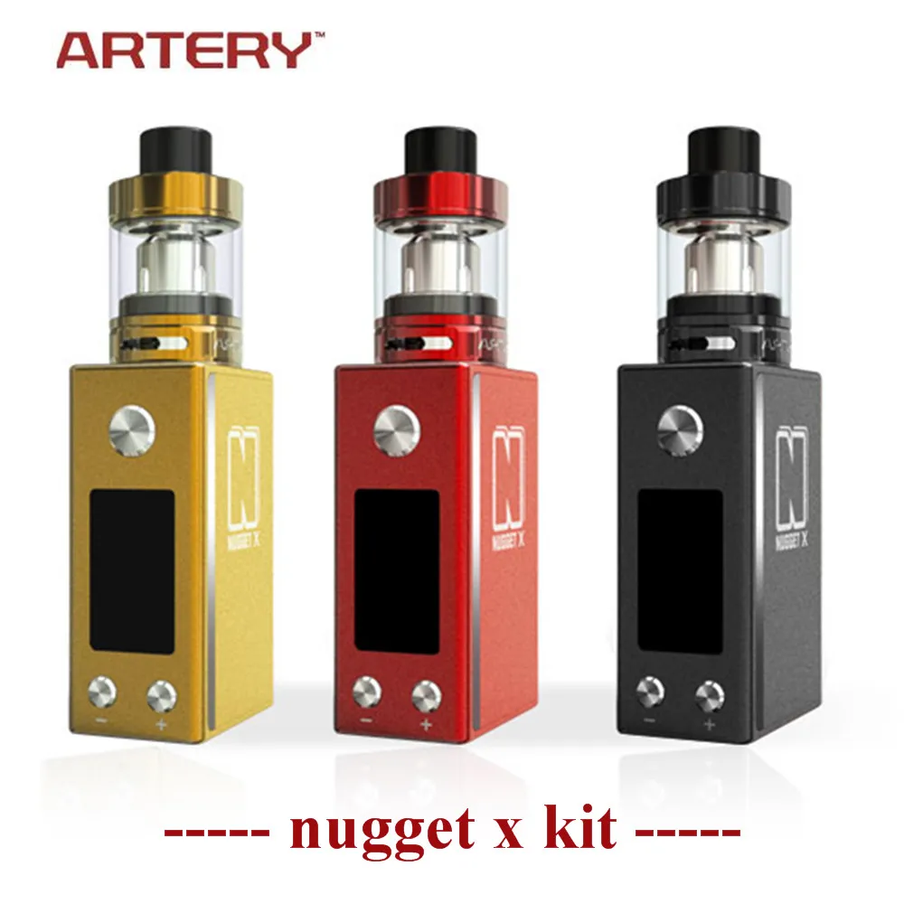 

Ehpro Artery nugget x kit with Nuggest x mod and AT22 tank 2000 mah battery electronic cigarette full kit vape ecig vaporizer