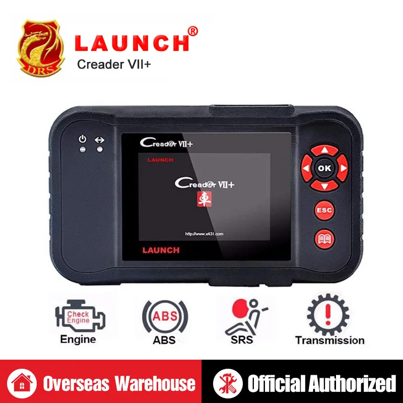 Launch X431 Creader VII Plus VII+ Auto Code Reader OBD2 OBD 2 Scanner Launch CRP123 OBDII Diagnostic Tool Automotive Scan Tool Launch X431 Creader VII Plus VII+ Auto Code Reader OBD2 OBD 2 Scanner Launch CRP123 OBDII Diagnostic Tool Automotive Scan Tool