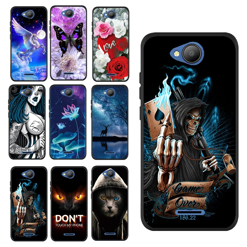 

For BQ BQ-4501G Fox Easy Game Over Individual Case for 4501 G Cover Phone Housing Shell Bag