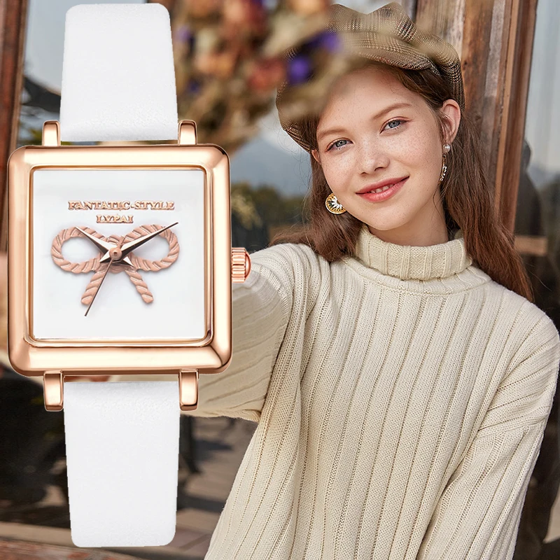 Lvpai бренд 2018 Новинка 3D платье для девочек с бантом часы женские роскошные модные