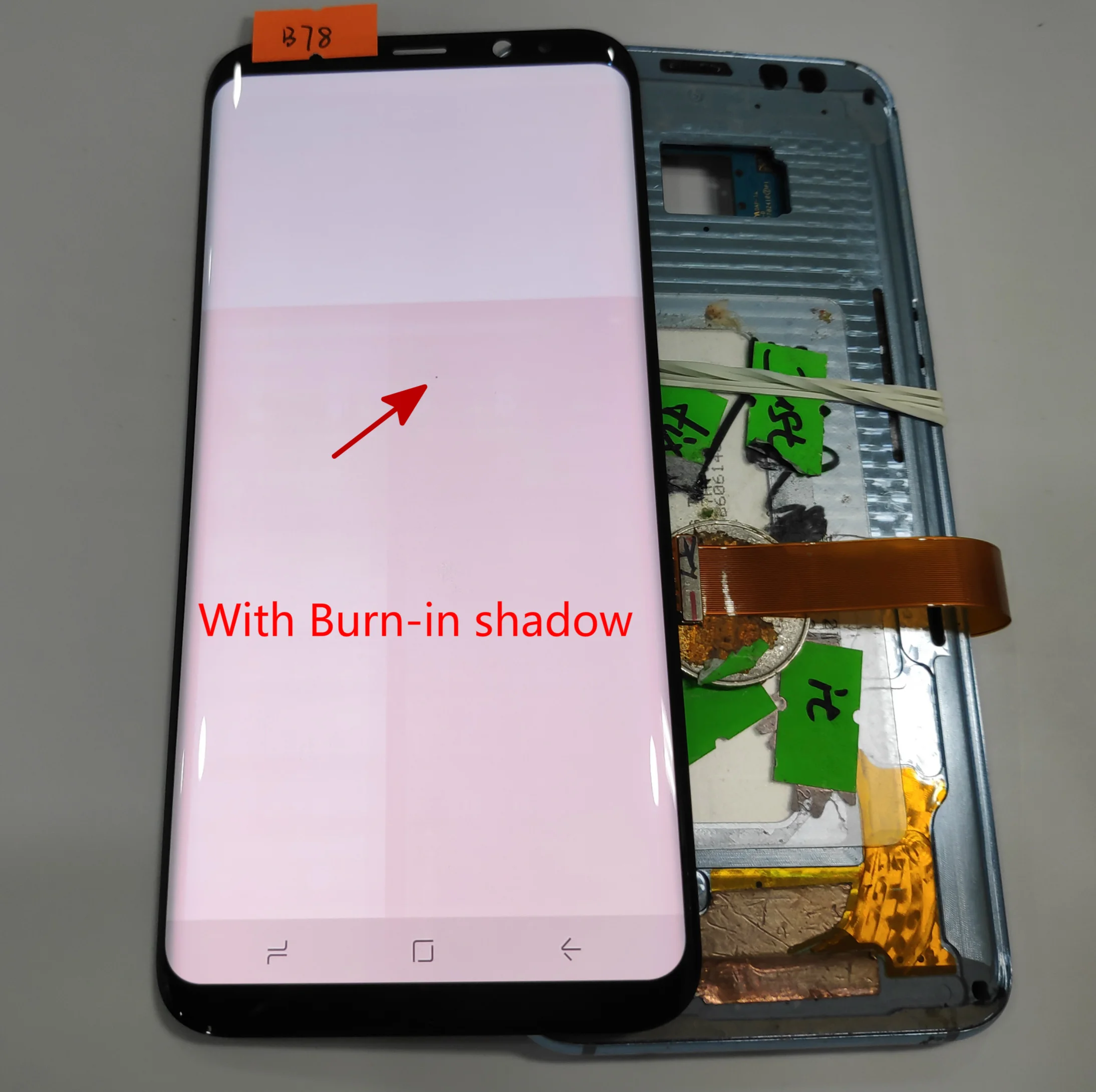 

NO.B78 for Samsung Galaxy S8+ S8 plus G955F G955A G955FD Defect lcd display with touch screen Digitizer Super AMOLED Screen