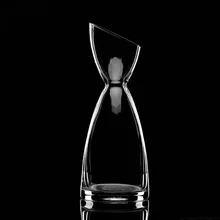 Главный искусственный выдувной ручной холод вырезать без примесей свинца и с украшением в виде кристаллов Стекло прозрачный Графин для вина