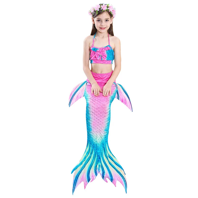 girls mermaid tail swimsuits DH25-7