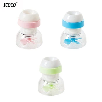 

ICOCO 360Degree Rotation Durable Plastic Faucet Splash Regulator Water-saving Shower Bath Valve Devices for Kitchen