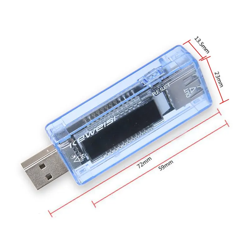 USB зарядное устройство Доктор мобильный детектор уровня мощности батарея тест напряжение измеритель тока 6412