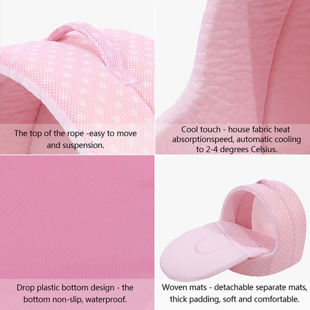 Pet Bed For Dog Cat Summer Breathable Cozy Safety Non-toxic Self-cooling Non-slip House Shape Kennel Nest Puppy Kitten Basket