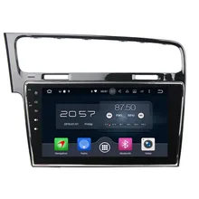 Octa Core 10.1″ Android 6.0 Car DVD GPS for VW Volkswagen Golf 7 2013-2017 With 4GB RAM Radio Bluetooth WIFI 32GB ROM USB DVR