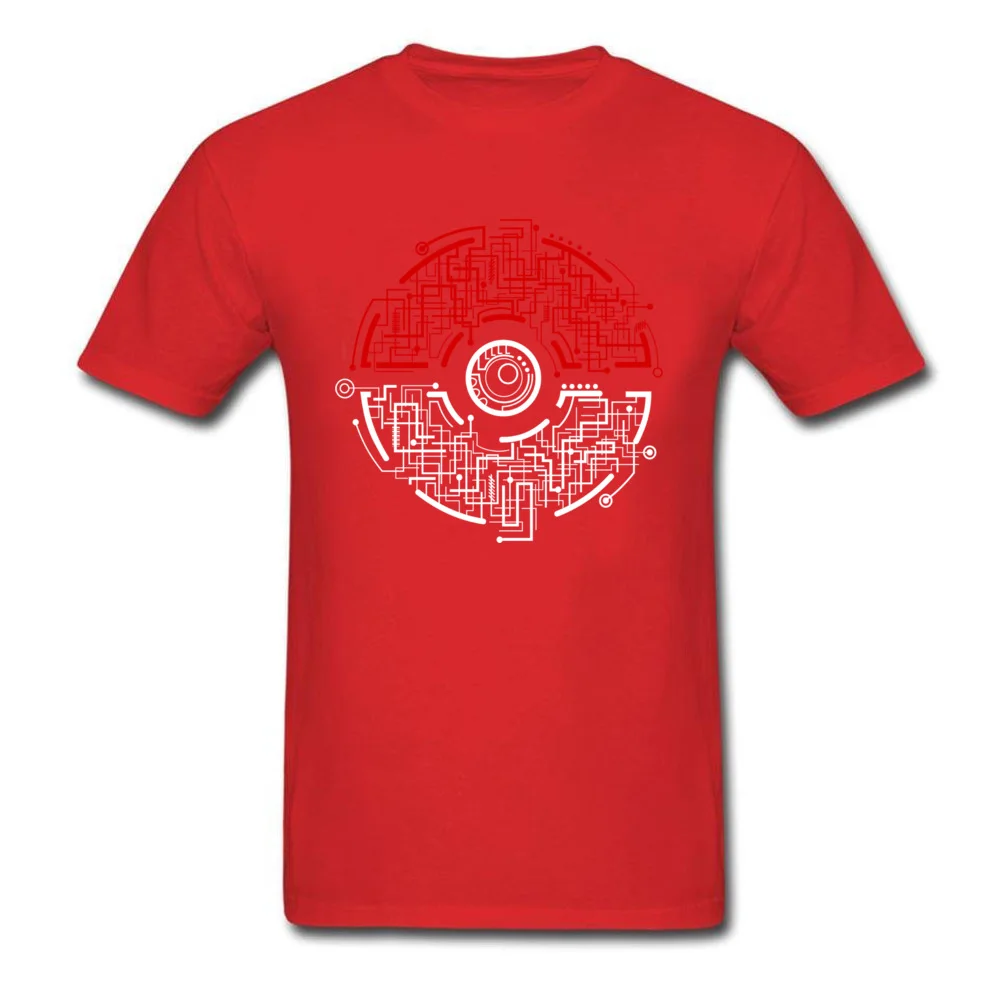 electric ball 8874 Men T-shirts Discount Unique Tees 100% Cotton Crewneck Short Sleeve Design Tee Shirt Summer Fall electric ball 8874 red