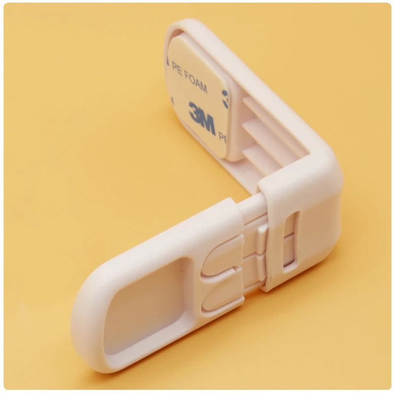 5pcs Infant Toddler Drawer Door Cabinet Cupboard Double Buckle Safety Lock Baby Kids Child Safety Protection from children 9556