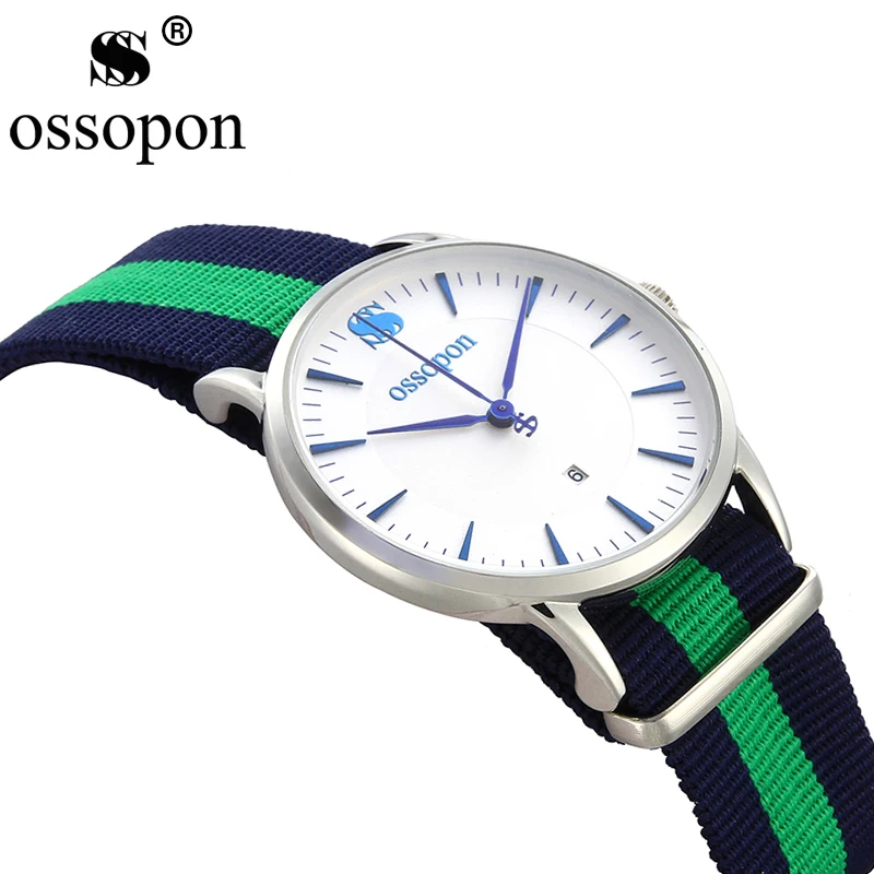 Ossopon 316L Нержавеющая сталь простые женские дизайнерские Часы роскошные часы 2017
