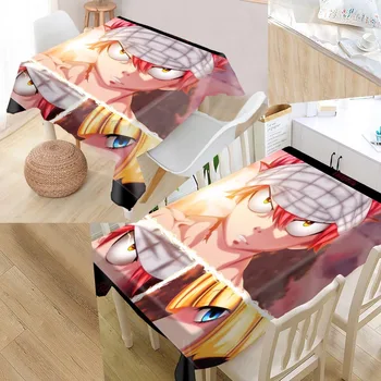 

Custom Fairy Tail Table Cloth Oxford Rectangular Waterproof Oilproof Table Cover Wedding Tablecloth #QAZ98K