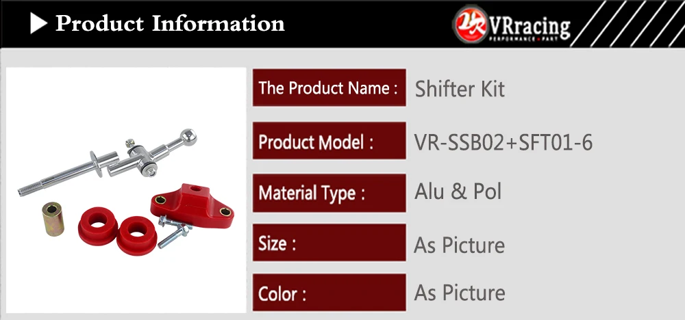 Bucha de Aço e Poli para Vr-sft01-06 + Ssb02 04 + Subaru Velocidade Shifter Curto Alcance & 85a Wrx Sti vr - 6 Kit 15 High Quality Automóveis e motos