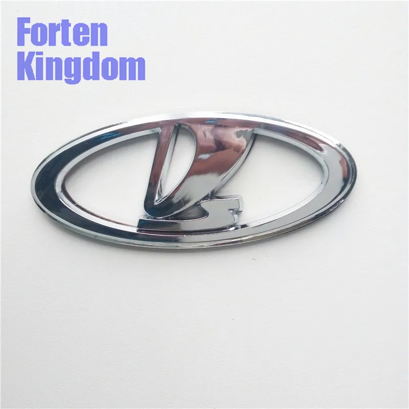 Forten Kingdom 1 шт. для автомобиля Lada ABS пластик хром эмблема багажник капот значок 3D наклейка авто наклейка Логотип Символ