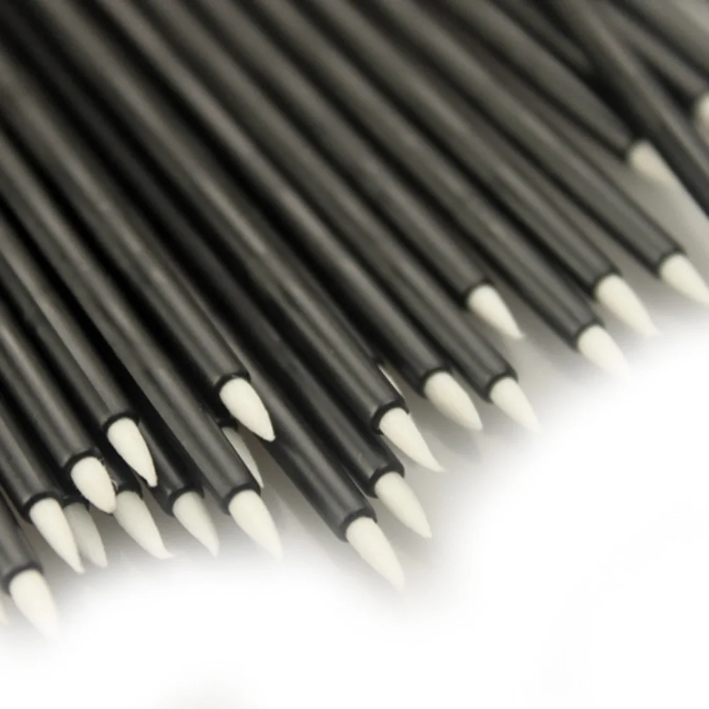 Kit of the cosmetic brushes Eye Liner Brush Disposable Eyeliner Brushes