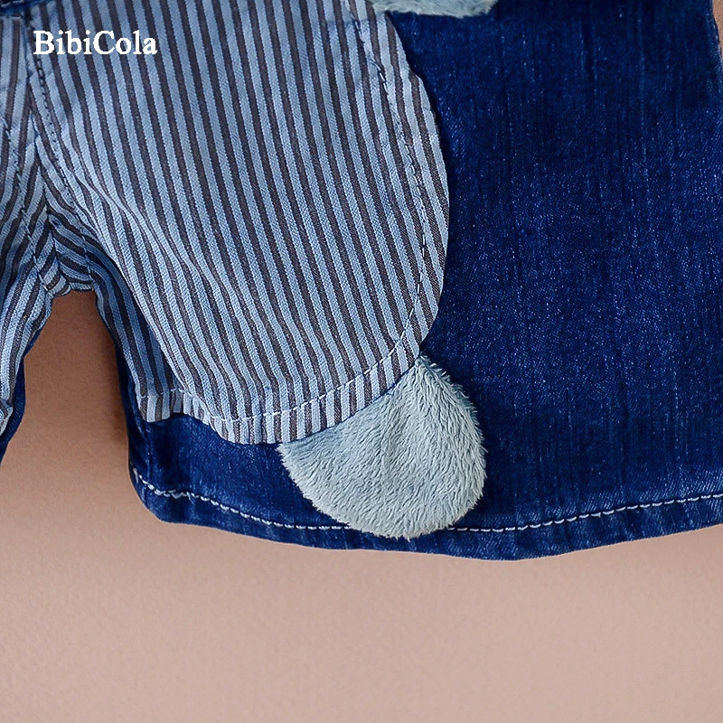 Bibicola/Летний Обувь для мальчиков Штанишки малышей Дети Джинсы женщин унисекс