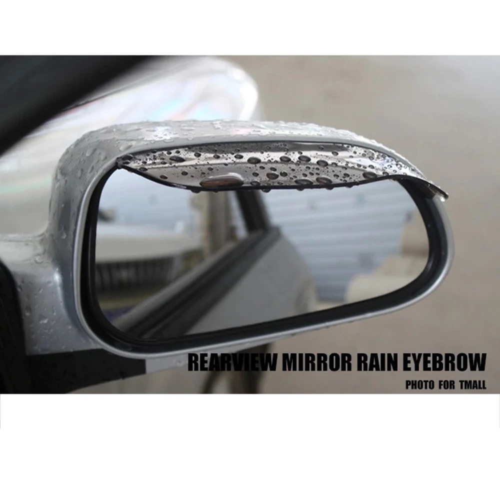 

Universal PVC Car Rear view Mirror sticker Car Rain Shield Sticker Car Rear Mirror Styling Rain Shade