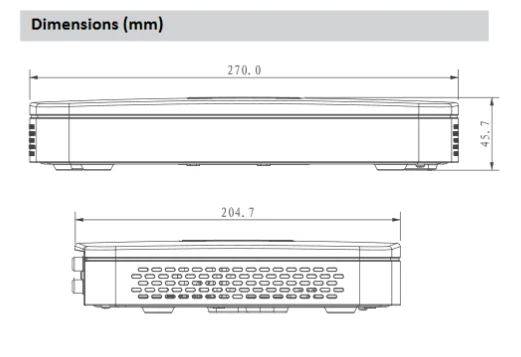 Dahua 4K High Resolution English version 8CH 16CH NVR4108-8P-4KS2 NVR4116-8P-4KS2 Smart 1U 8PoE H.265 Up to 8MP Freeship