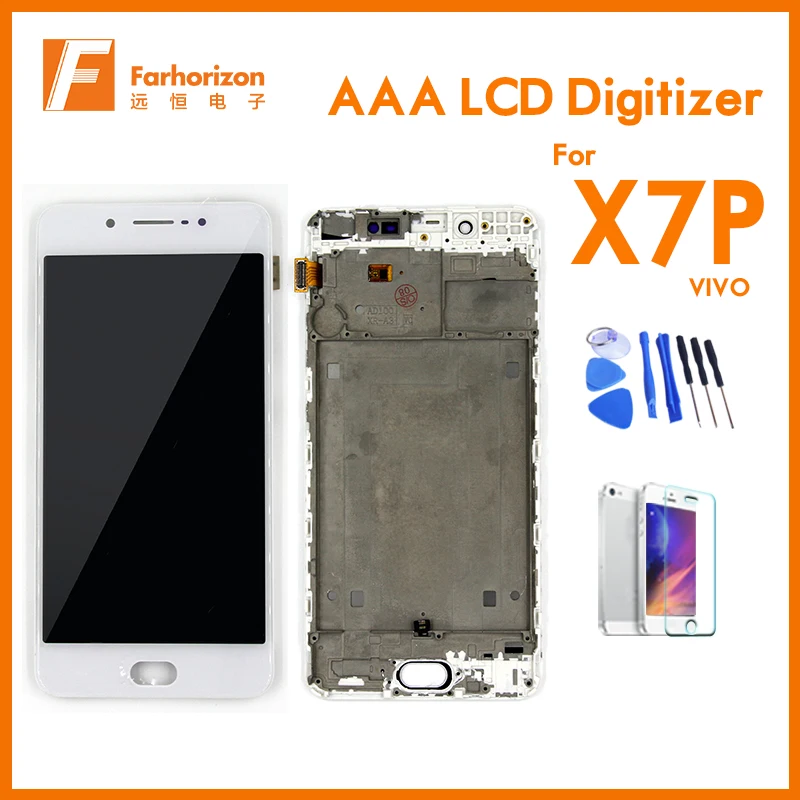 

Retail 100% Tested LCD for vivo X7 Plus of Capacitive Touch Screen & No Dead Pixel with Repair Kit & G