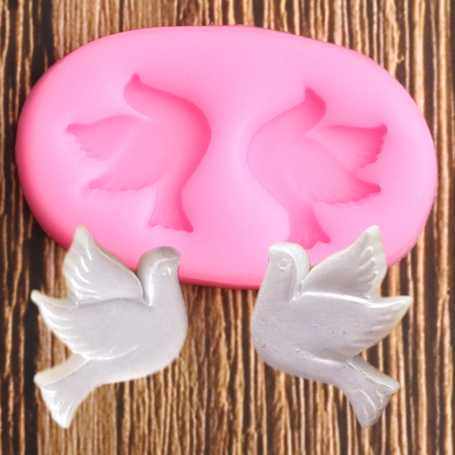 

Pigeon Bird Silicone Mold DIY Party Cake Decorating Tools Fondant Baking Chocolate Candy Gumpaste Moulds
