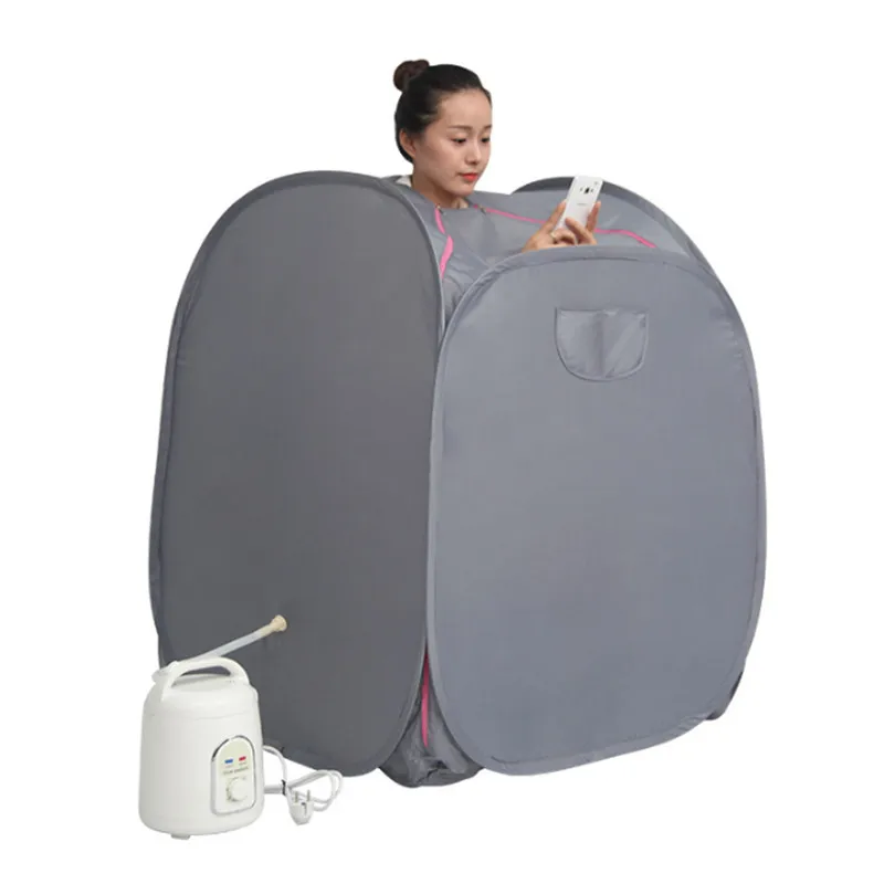 Steam Sauna with steamer khan weight loss Beneficial skin Home Sauna
