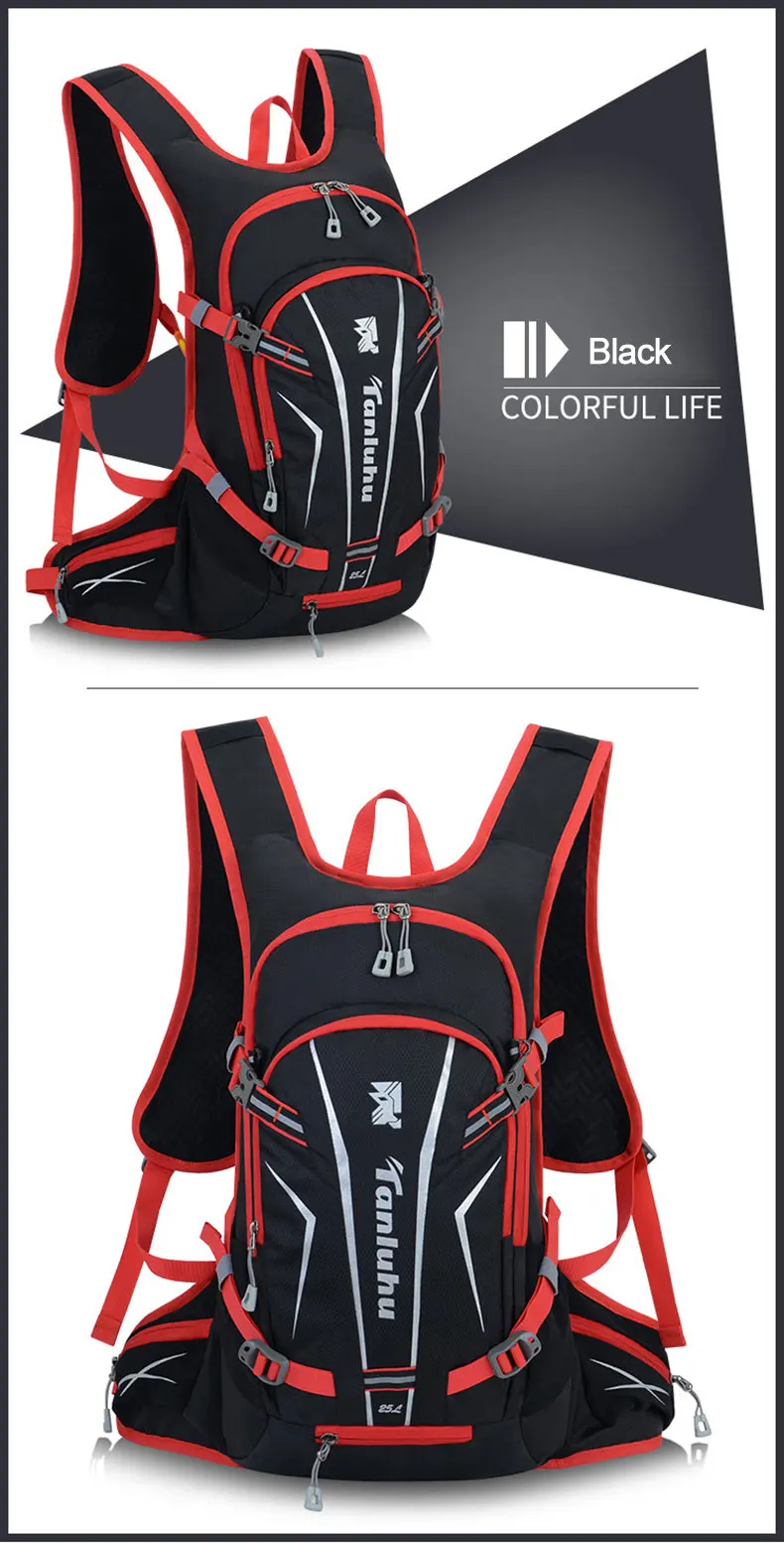 Bolsa de Acampamento Mochilas para Bicicleta para Mulheres dos Homens ao ar Esporte Reflexivo Mochila Ciclismo Livre Correndo Caminhadas Xa975wd 25l 29 homens ao ar livre correndo caminhadas xa975wd