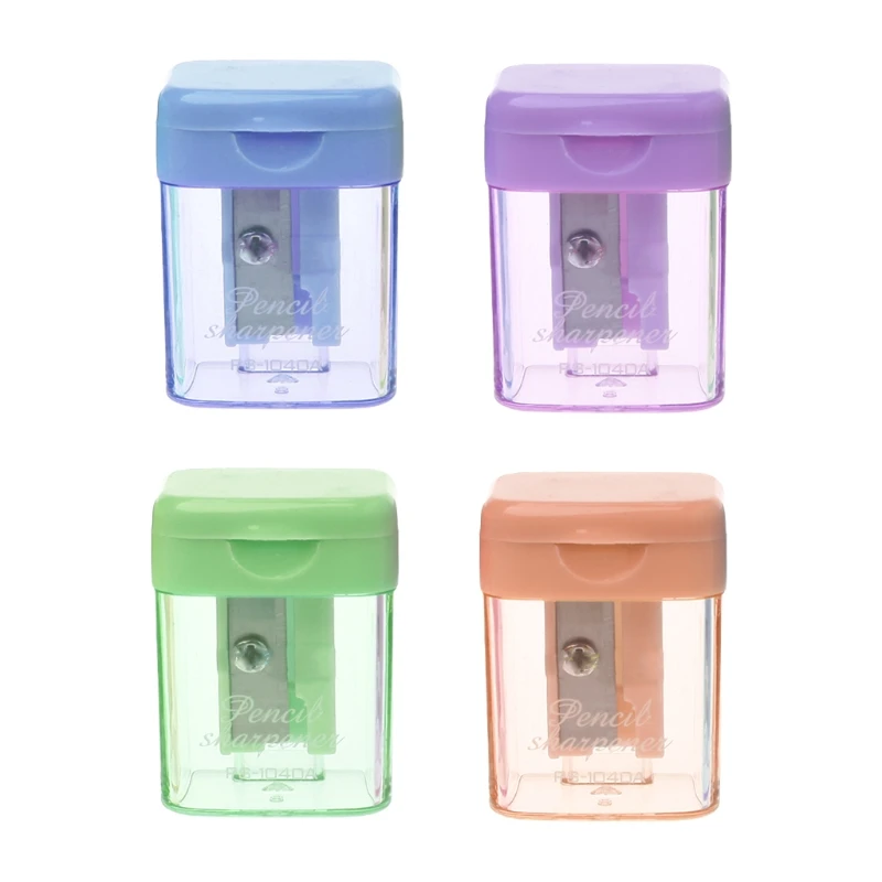 

Mini Manual Pencil Sharpener Hand Portable Desktop Tool Student School Supplies