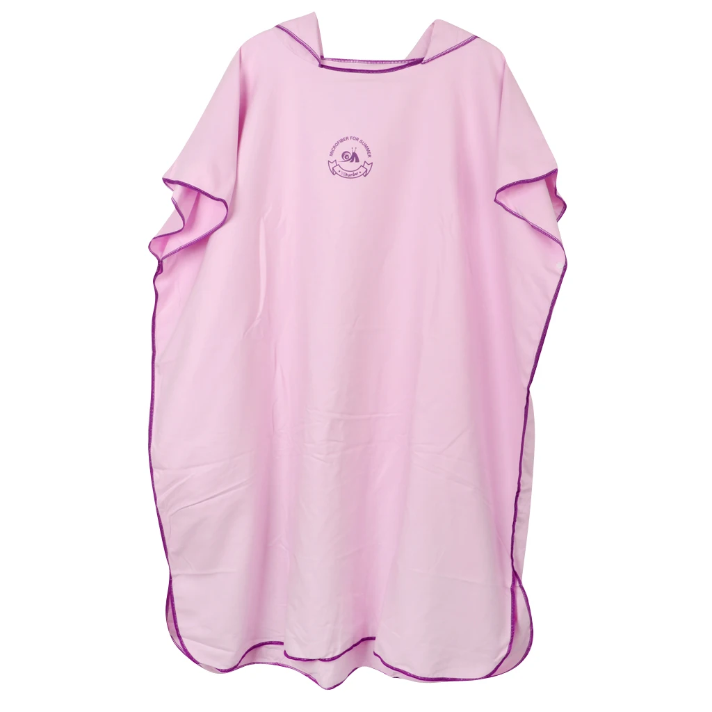 Water Sport Surf Poncho Wetsuit Changing Robe Towel with Hood for Men Women Kids Teenager changing at the Pool or Beach