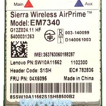 EM7340 4G карта LTE FDD-LTE 4G модуль FRU 04X6016 HSPA+ для ThinkPad 10