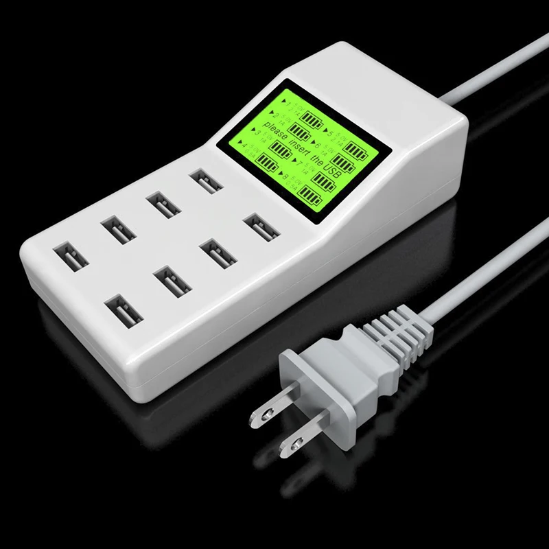 Leebote 8 портов USB зарядное устройство 40 Вт мульти порт адаптер питания