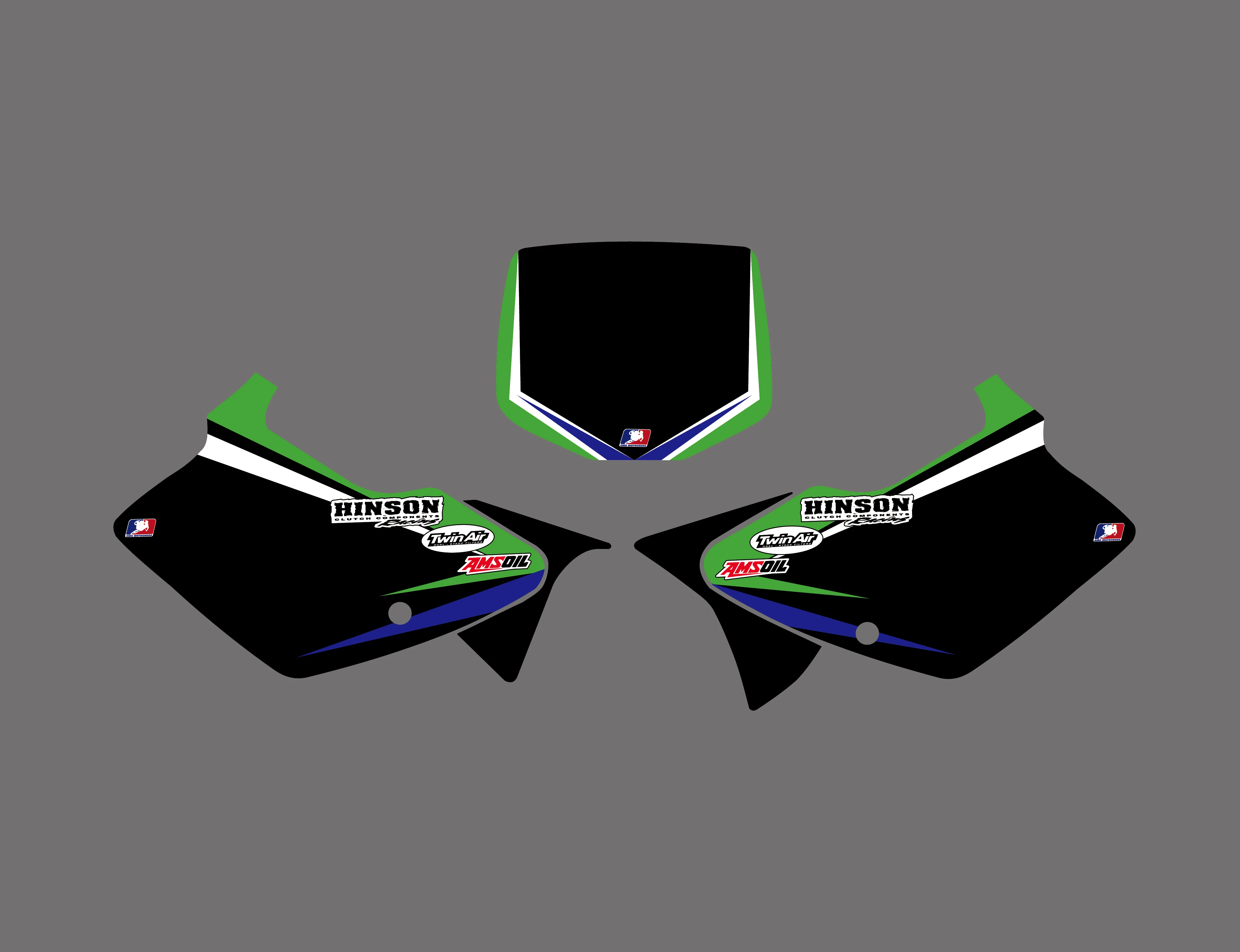 Набор стильных наклеек для Kawasaki KX125 KX250 1994 1995 1996 1998 KX 125 250 0219|sticker kit|team graphicskx |