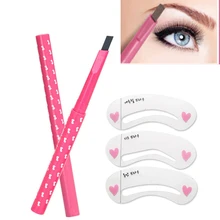 1 шт. Красивая водостойкая стойкая карандаш для бровей для женщин и девушек, карандаш для бровей, подводка для глаз, макияж, косметические инструменты для красоты