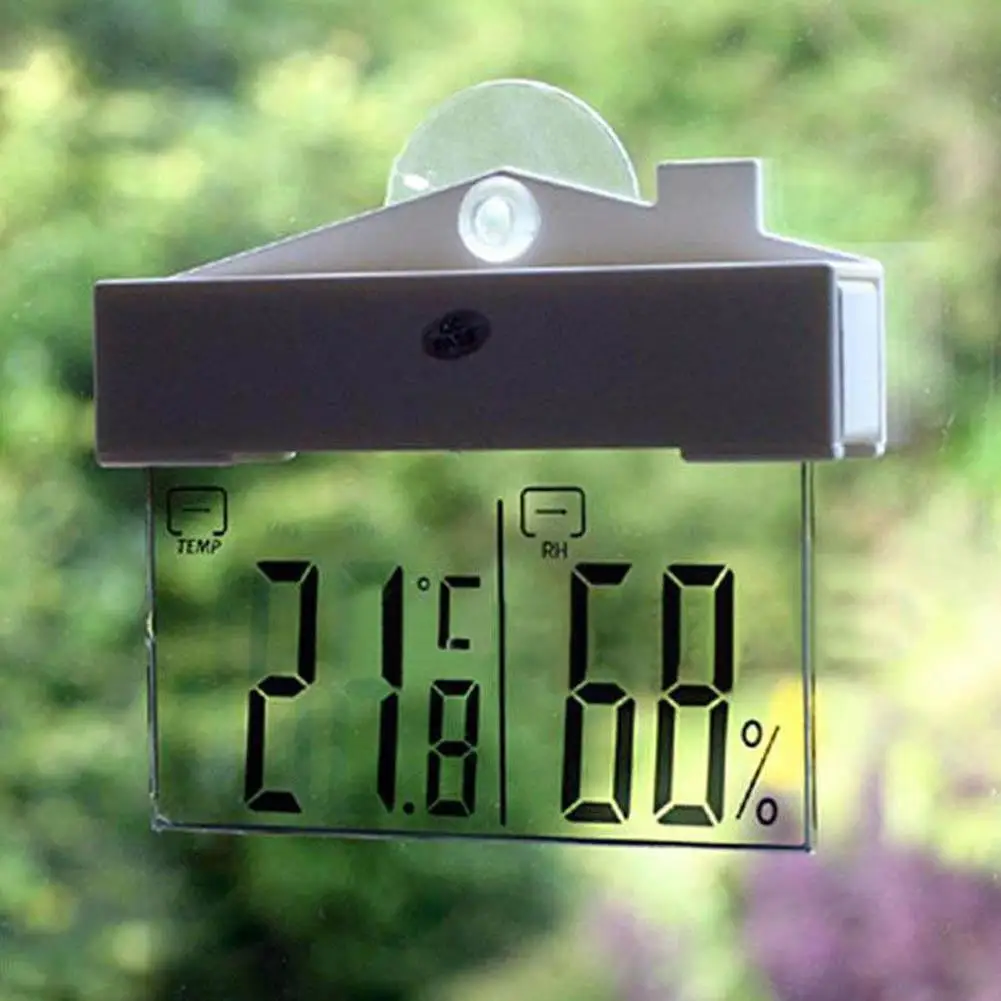 

ACEHE LCD Digital Temperature Tester Wireless Thermometer Hygrometer Temperature Magnetic Indoor Outdoor Weather Station
