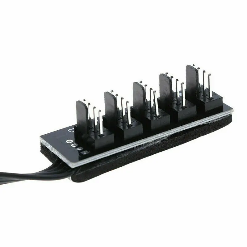 2019 горячий 4PIN концентратор разветвитель pwm 4 порта Компьютерный Вентилятор