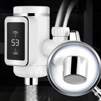 

Free Installation Lever Electric Hot Faucet with Digital Display for Kitchen Bathroom UYT Shop