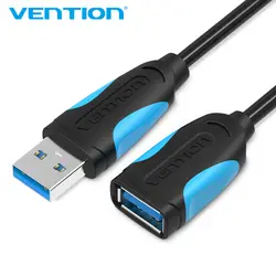 Vention USB 3,0 удлинитель высокого Скорость передачи данных USB 3,0 мужчин и женщин Расширение Кабель Синхронизации Данных 3 м шнур USB удлинитель