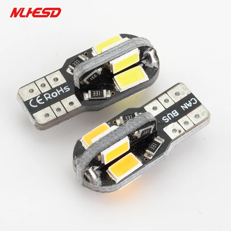 1 шт. высокое качество T10 8SMD 5630 LED Автомобильный свет Canbus NO OBC Ошибка Авто