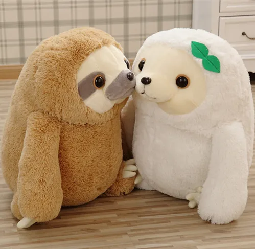 

100%Orignal quality Sloth Plush Toy Sloth Soft Stuffed Doll Cute Sloth Plush Gift Simulation Sloth Doll Free shipping