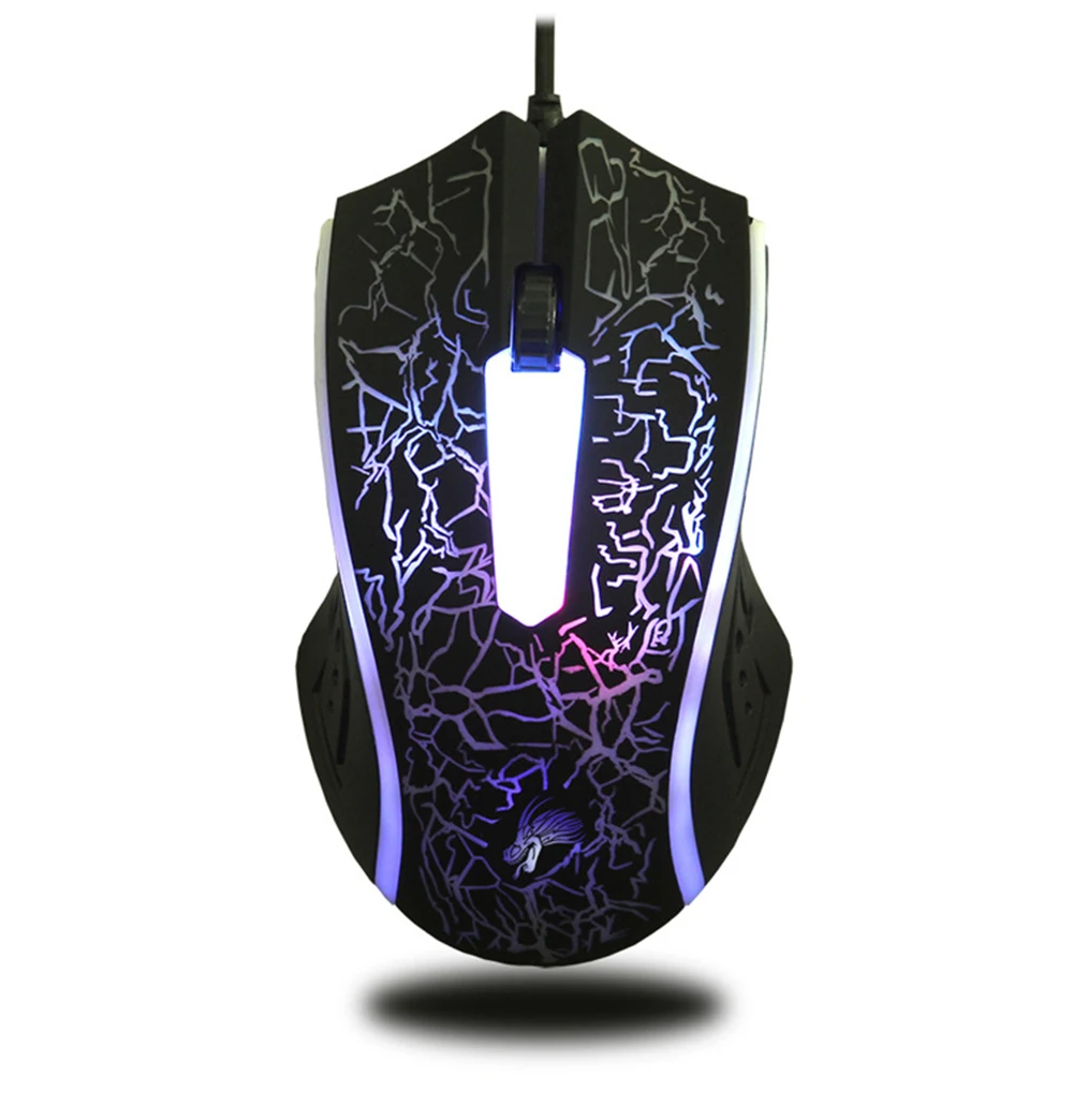 3200 dpi USB Проводная игровая мышь 3D светодиодный оптический 3 кнопки Pro Gamer компьютерные мыши для настольного ПК ноутбука Регулируемая игровая мышь
