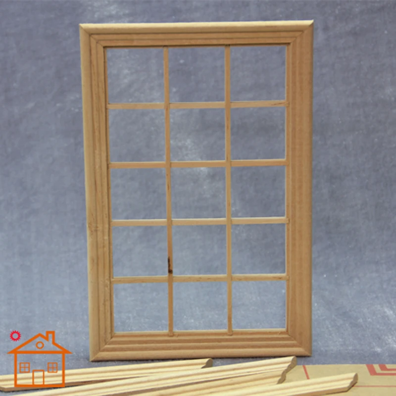 miniature dollhouse windows