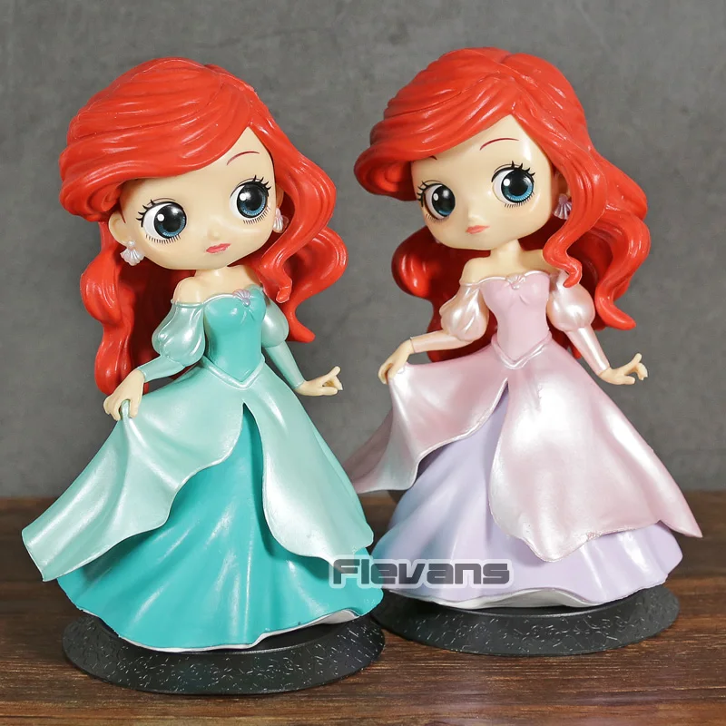 

Q Posket The Little Ariel Mermaid Princess Dress Ver. PVC Figure Collectible Model Toy Dolls