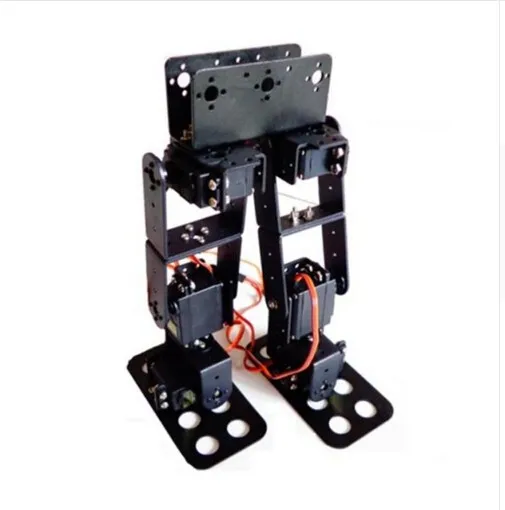 

6 DOF Biped Walking Humanoid Robot Servo Bracket Mechanical Arm For Arduino DIY Robotic Teaching Model Project