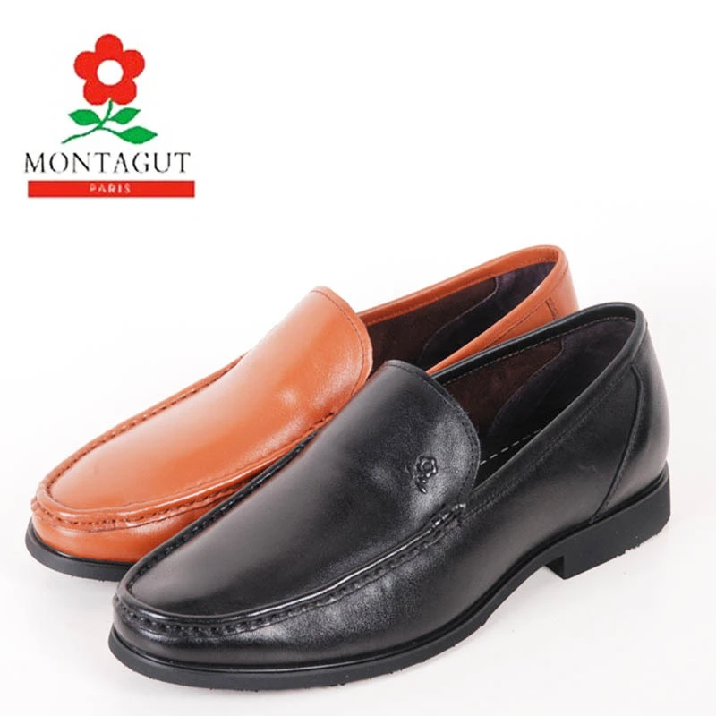 Montagut Shoes Counter Genuine Leather Men's Leather Shoeq51172067 - Flats  - AliExpress