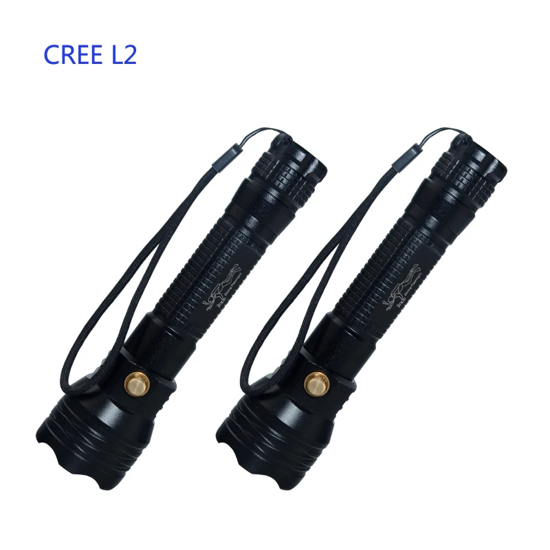 1800LM CREE L2 LED Lantern Waterproof FlashLights 500 M underwater